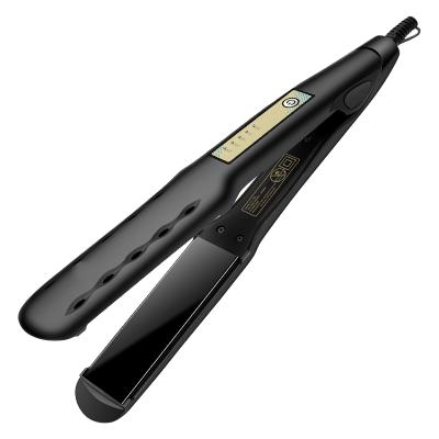 China Hotel Professional Flat Iron Hair Styling Tools Tourmaline Ceramic Flat Iron Hair Straightener For All Hair Types for sale