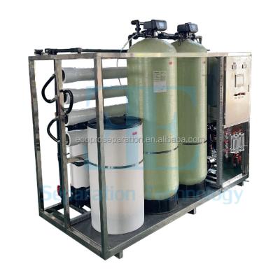 China 300kg Load Industrial Ro Water Purifier Garment Shops Marine Reverse Osmosis System for sale