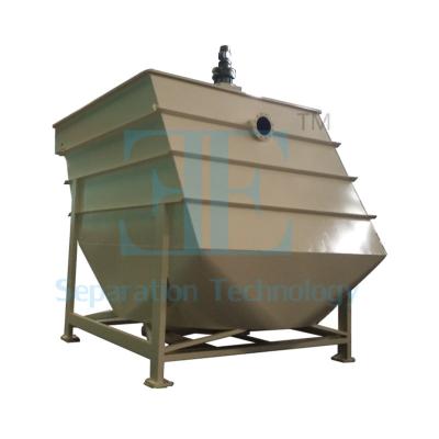 China Sewage Treatment Plant Lamella Clarifier System 4500kgs-9500kgs Empty Weight for sale