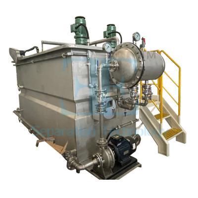 China 0.2kw Skimmer DAF Plant Water Treatment DAF Dissolved Air Flotation System for sale