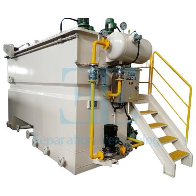 China Grease Wastewater DAF Unit 0.75kw PH Agitator DAF Wastewater System for sale