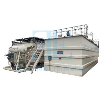 China Grease Wastewater Treatment DAF System 5.5kw Pump DAF Wastewater Treatment for sale