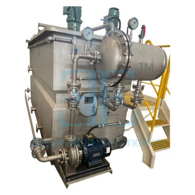 China 5.5kw Pump Dissolved Air Flotation System Farms Daf Unit Wastewater Treatment for sale