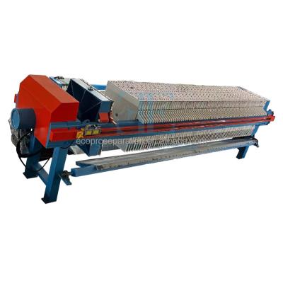 China 6m2 Filter Sludge Press Machine Biological Sludge Dewatering Machine for sale