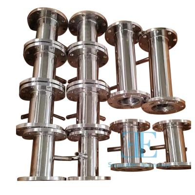 China Maximum Size Helical Mixers Static Mixer Tube for Waste Water Treatment Mixing for sale