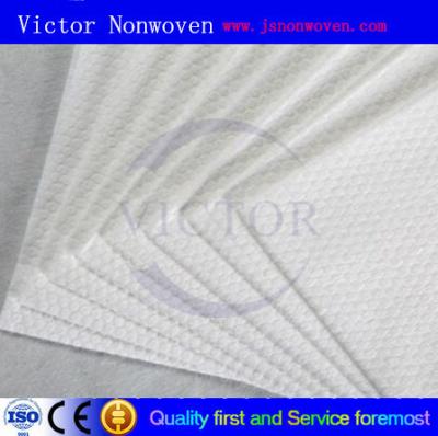 China Anti-bacteria 70gsm spunlace 50%polyester 50%viscose nonwoven fabric for sale