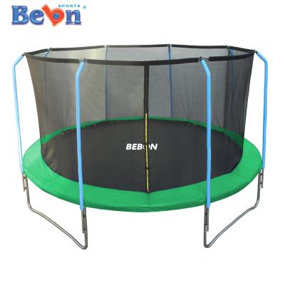 China With protective net 13ft trampoline with safety net, indoor trampoline for sale for sale