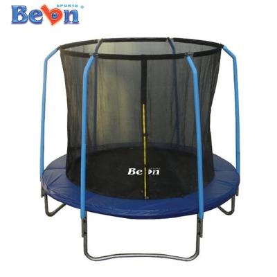 China With Protective Net Outdoor Round Bounce Jump Trampoline Combo Fitness Equipment Including All Accessories Trampolines With Safety Fence for sale