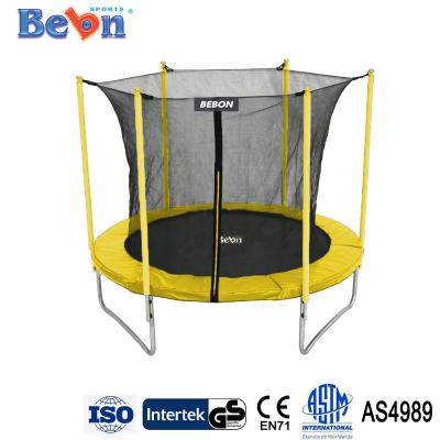 China With Trampoline Protective Outdoor Funny Trampoline Net 8ft Kids Trampoline Customized Trampoline for sale