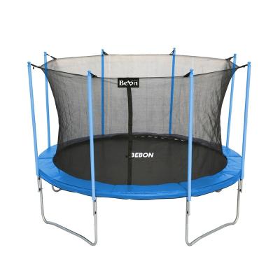 China With protective net kids trampoline for sale, adults sports trampoline with safety net for sale