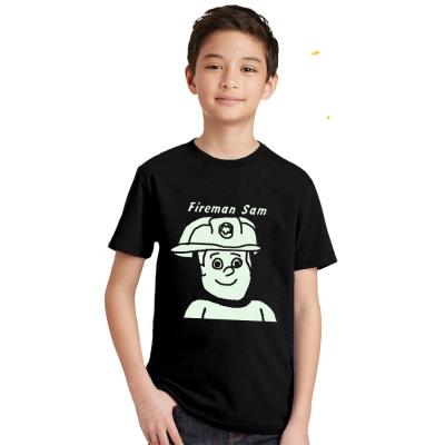 China Custom Bright Logo Cotton Children's Anti-Wrinkle OEM T-Shirts for sale