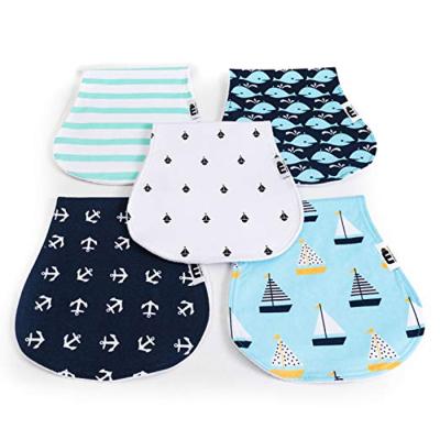 China BKD Sustainable Baby Burp Fabrics For Boys And Girls 5 Premium Durable Pack, for sale