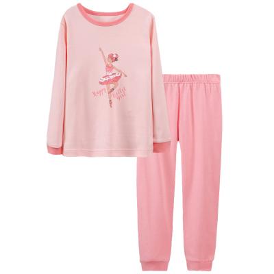 China Custom Breathable Kids Pajamas Tops and Girls Two-Piece Pants 2pcs Kids Pajamas Pajamas Set for sale