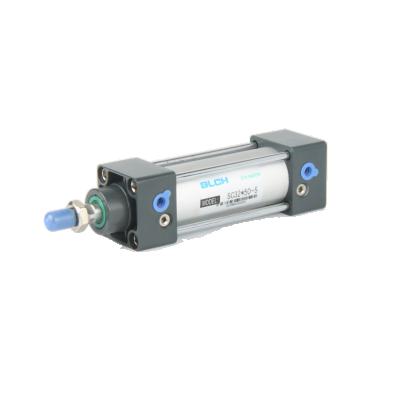 China Pneumatic System SC Series Standard Air Cylinder Double Acting Link Rod Pneumatic Cylinder for sale