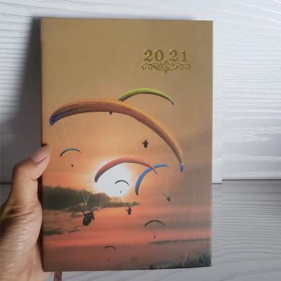 China Wholesale Custom Hardcover Hardcover Book A5 B5 Daily Academic Year Planner Academic Year Planner Leather Arabic Monthly Weekly Monthly Printing for sale