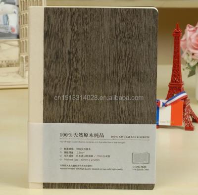 China Custom A4 A5 B5 Professional Spiral Cover Spiral Notebook Wooden Promotional Bamboo Notebook with Laser Engrave Logo for sale