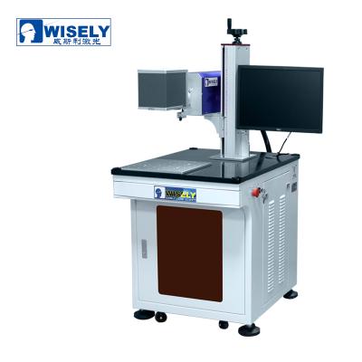 China Laser Marking WISELY 30w/60w Logic Laser/Synrad H Series RF CO2 Desktop Laser Marking Machine For Acrylics Engraving for sale