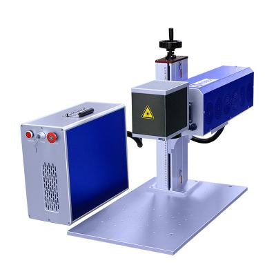 China Laser Marking 30W Size Quality Tube Mark Removal Fractional Laser CO2 Marking Machine / Fractional Laser for sale