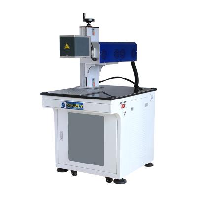 China Laser WISELY Marking Laser CO2 Galvo Laser Marking Machine for Wood Glass Engraving with US Imported Synrad Laser Source for sale