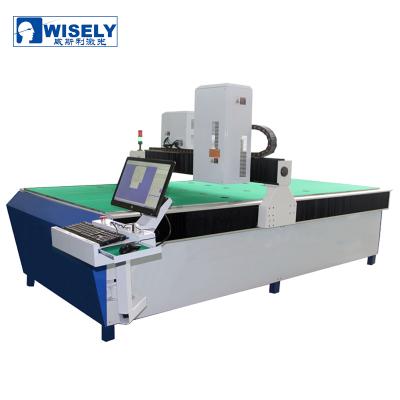 China Laser Engraving WISELY Large Laser Green 3D Laser Engraving Machine For Glass Crystal Engraving for sale