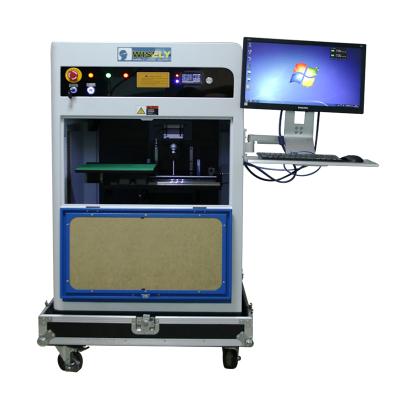 China Laser WISELY Marking 3D Laser Glass Crystal Engraving Machine Subsurface Glass Engraving for sale