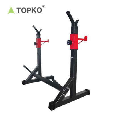 China Wholesale TOPKO Home Exercising Wall Mounted Folding Squat Rack Equipment for sale