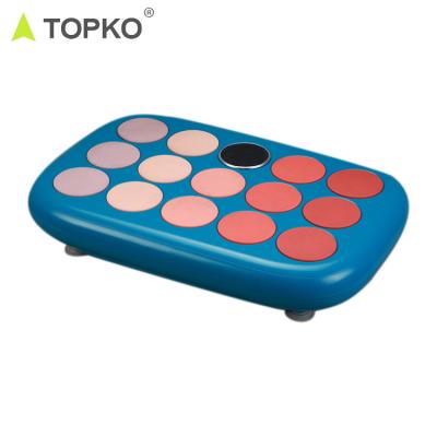 China Hot Selling Body Exercise Machine New Design Slip Surface Muscle Vibration Machine Vibrating Plate (Position Type) TOPKO Anti for sale