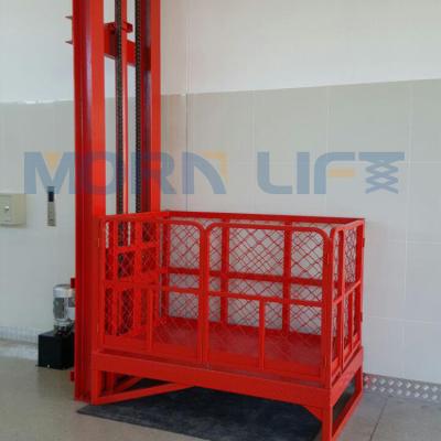 China Commercial Hotels 3.5m 1ton Cargo Lift Freight Lift For Warehouse for sale