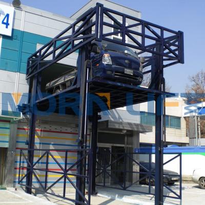 China Lift Car Between Floors China Popular Hydraulic Four Post Car Lift For Sale Portable Car Hoist 4 Post for sale