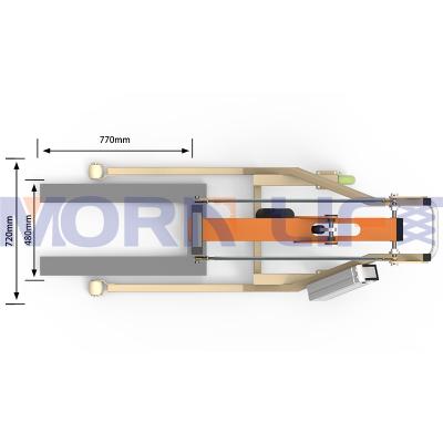 China Hotels Hydraulic Pallet Leveler Lifting Goods for sale