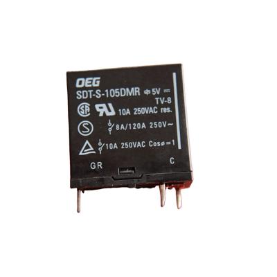 China SEESEND Electronic Components Power Relay 5/12/24V 10A 4Pin SDT-S-105/112/124DMR for sale