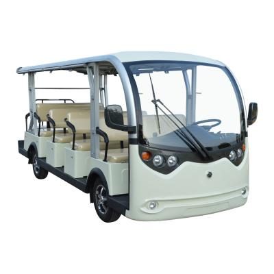 China 72v, 7.5kw AC system, LVTONG 14 seater guided car safe Climbing 20%/Max Climbing: 35% for sale