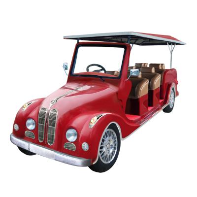 China China 8 Seats Electric Tourist Shuttle Classic Car 5050*1490*1900mm for sale