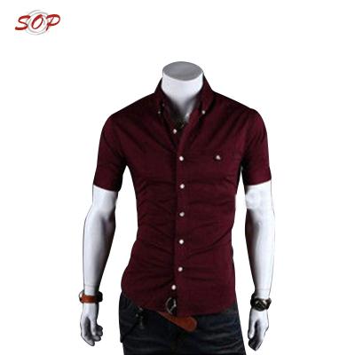 China Anti-pilling slim fit men fashion shirts wholesale clothes turkey for sale