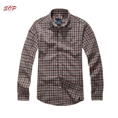 China Wholesale Anti-Shrink Business Uniforms Shirt Blouse Men Check Clergy Garment for sale