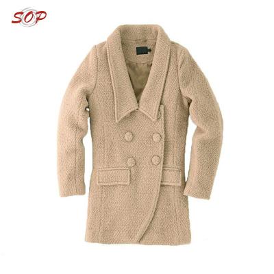 China Breathable thick design kids coats for kids cotton winter outwear clothing fashion girls trench coat for sale