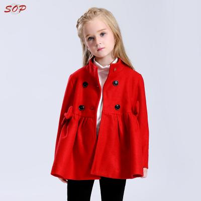 China Sustainable Kids Apparel Girls Coat Winter Fall Kids Boutique Clothes Long Sleeve Outerwear for sale