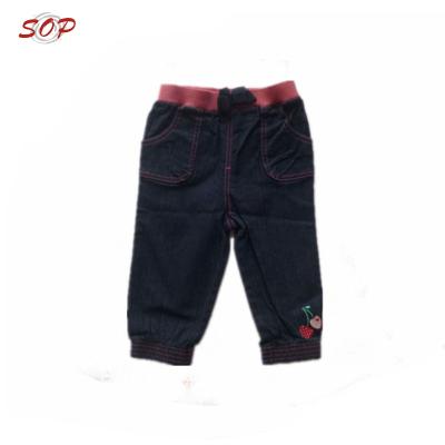 China New Color Fade Proof Kids Boys Jeans Embroidery Designs Pants Fashion Jeans Pants for sale