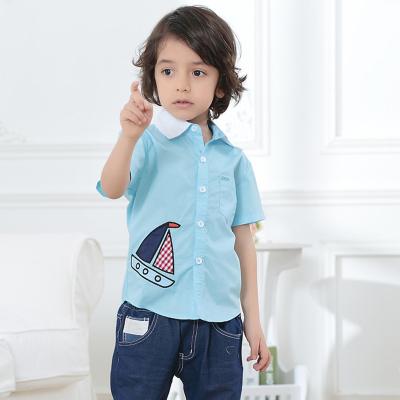 China Anti-wrinkle Online Clothing Site Kids Clothing Manufacturer China Kids Boys Buying Ready Made Shirt for sale