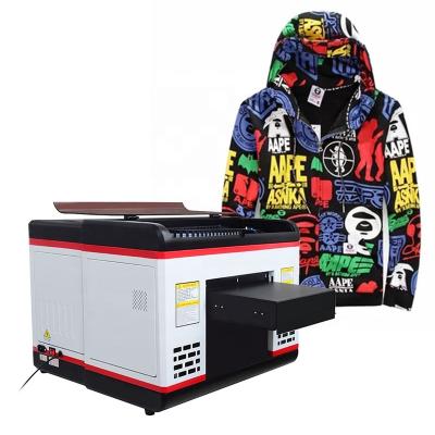 China A3 dtg metal printer T-shirt printing machine impresora direct to garment clothes textile T-shirt printer for sale