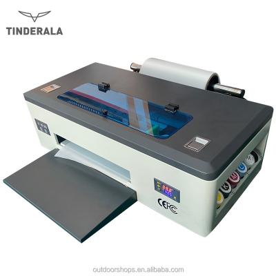 China Garment Shops Digital T-shirt Fabric Printing Machine Heat Pet Film Dtf Printer With R1390 Single Print Heads for sale