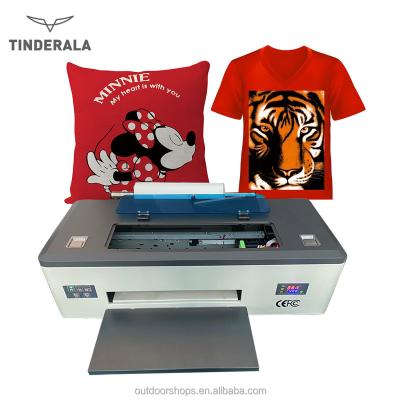 China A3 (300*420mm) A3 L1800 inkjet heat transfer PET film dtf printer with shaker dx5 printer dtf printer For Main UV T-shirt A3 Dtf 1390 for sale