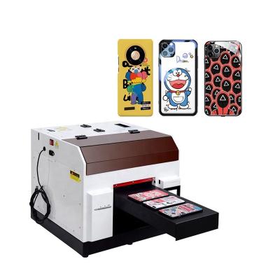 China Mobile phone case/leather/lithography/crystal/acrylic/card/CD/U disk automatic fast direct machine Xp600 printing machine large printhead parts Dx11 printer head pvc xp600 d printing fabric card id for sale