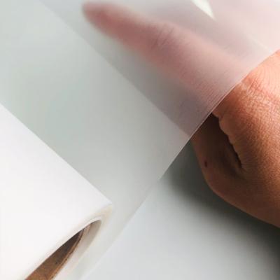 China Strong Ink Absorption A3 A4 Roll 30cm 60cm Heat Transfer PET Film DTF Film For DTF Printing for sale