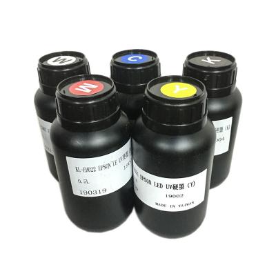 China UV light ink curable tinderala flatbed printing for mobile phone case 500ml UV inkjet ink best price UV ink for sale