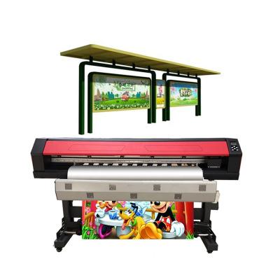 China Building material shops 1.6m 1.9m 3.2m large format inkjet 10ft cable printing machine eco ink air mesh banner tarpaulin printer for sale for sale