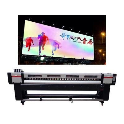 China Garment Shops Digital 3.2m Textile Printer Cotton Silk Fabric Printing Machine With Eco Solvent Ink for sale