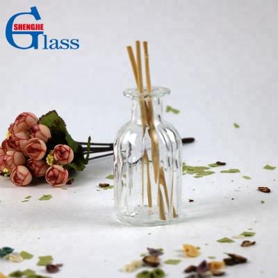 China Scent ; Aroma; Reed; Flowers Wholesale Mini Decorative Glass Bottle Reed Diffuser for sale