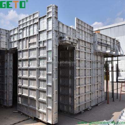 China High Quality Building Materials 6061-T6 Building Materials Formwork Of House Aluminum And Aluminum Composite Panel Te koop