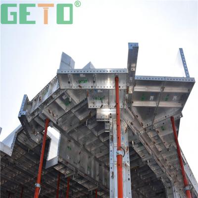 Cina High Quality D Shape Link D Cone Building Construction Concrete Wall Forms With Column Bracing in vendita